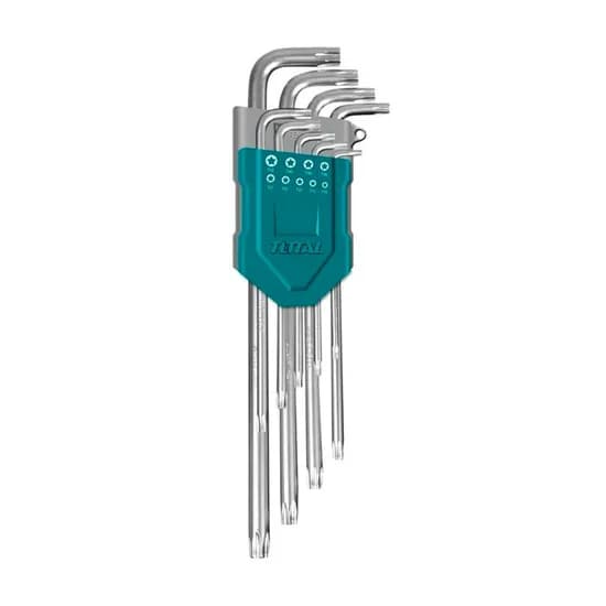 Chave Total THT106392 Conjunto Torx 9 Peças