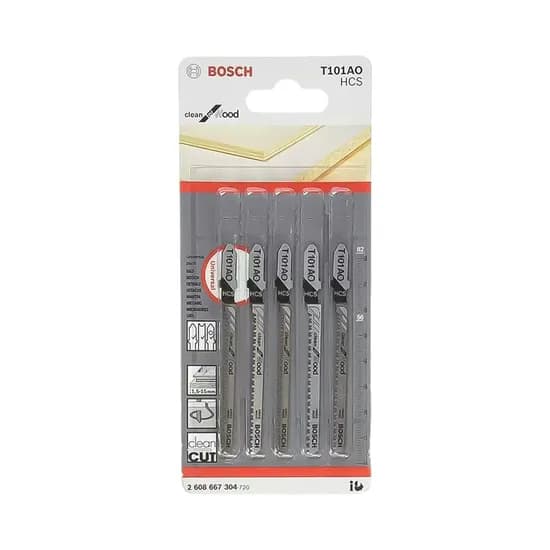 Lâmina Cove Bosch T101AO 5 Peças