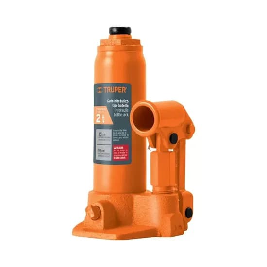 Macaco hidráulico para garrafas Truper 14810 2TN 180-350MM