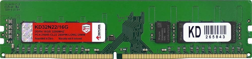 Memória Keepdata 16 GB 3200MHz DDR4 KD32N22/16G