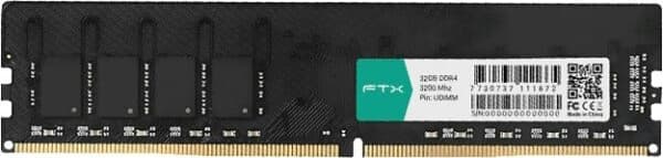 Memória RAM FTX 32GB 3200MHz DDR4