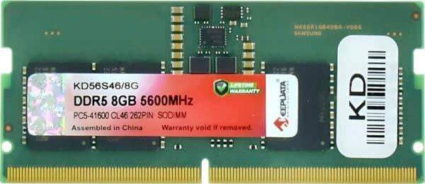 Memória para Notebook Keepdata 8 GB 5600MHz DDR5 KD56S46/8G