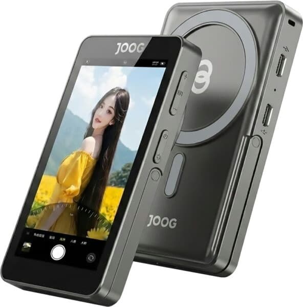 Tela Selfie Monitor Celular Vlog Câmera Magnética Traseira – Joog Touch Mirror Screen