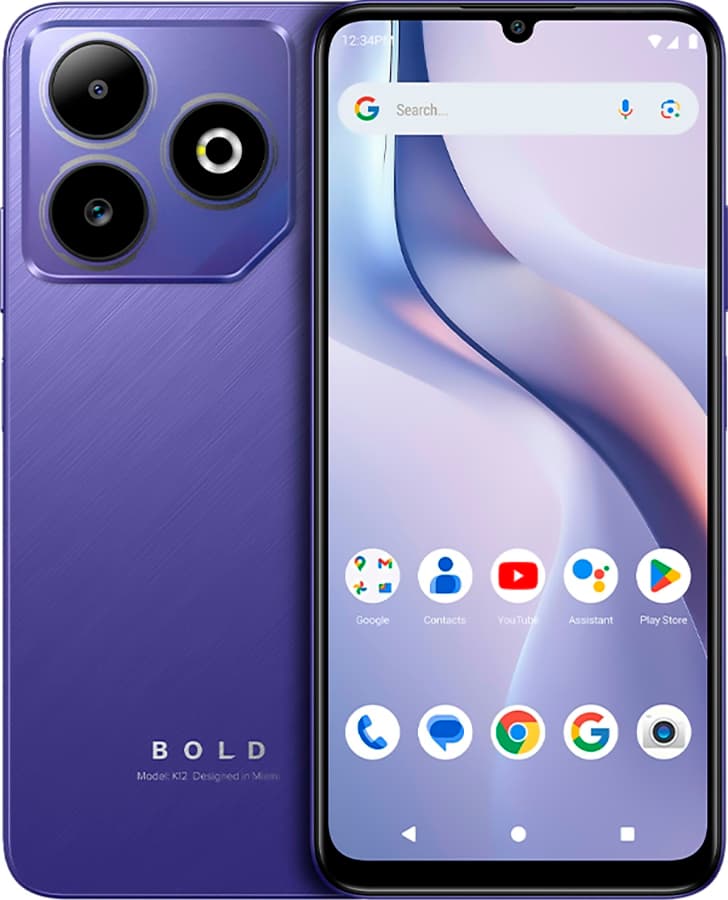 Smartphone Blu Bold K12 Dual Sim LTE 6.8″ 4GB Expansível/128GB Purple